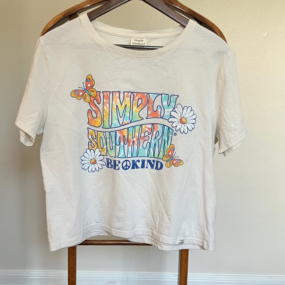 Simply Southern 'Be Kind' Tee - Cream